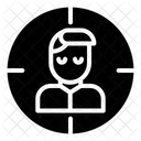 Man User Target Icon