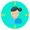 Man User Target Icon