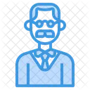 Man Teacher  Icon