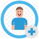 Man User Data Icon