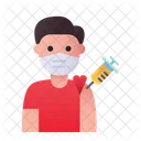 Man Vaccination Man User Icon