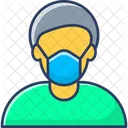 Man Wear Mask Icon
