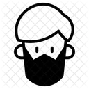 Man wear mask  Icon