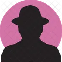 Man with a hat avatar  Icon