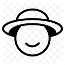 Man With Hat Icon