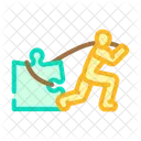 Human Jigsaw Puzzle Icon
