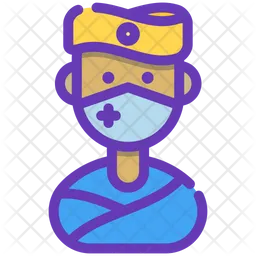Man With Mask  Icon