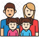 Man Woman Girl Girl 아이콘