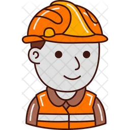 Man worker factory  Icon