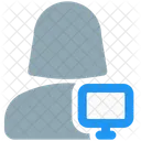 Man Working  Icon