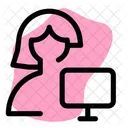 Man Working  Icon