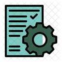 Gear Check List Management Icon