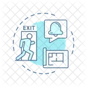 Evacuation Emergency Access Icon