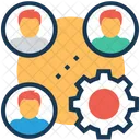 Users Management Cog Icon