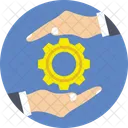 Management Settings Hand Icon