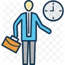 Management Time Schedule Business Icon