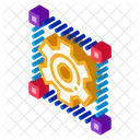 Mechanical Gear Strategy Icon