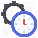 Management Clock Manage Icon
