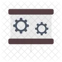 Management Cogwheel Development Icon