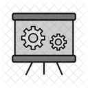 Management Cogwheel Development Icon