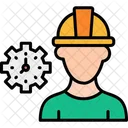 Management Worker Efficiency Worker Discipline Icon