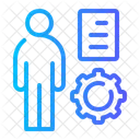 Management Consulting Businessman Setup Icon