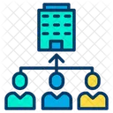 Management Hierarchy  Icon