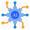 Management Ai Technology Icon