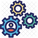 Management Cog Professional Icon