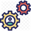 Management Cog Professional Icon