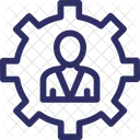 Management Cog Professional Icon