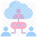 Management Business Cloud Computing Icon
