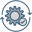 Management Lifecycle Management Project Icon