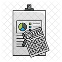 Management Report Task Management Planning Icon