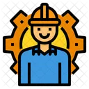 Engineer Gear Worker Icon