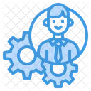 Manager Gear Process Icon