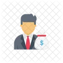 Manager Dollar Cost Icon