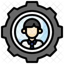 Manager Staff Worker Icon
