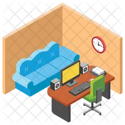 Manager Cabin  Icon