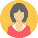 Female Manager Girl Icon