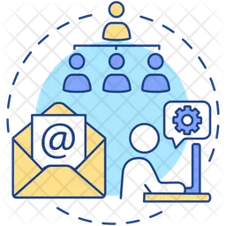 Managing email accounts  Icon