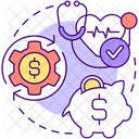 Managing limited budgets  Icon