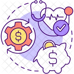 Managing limited budgets  Icon