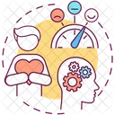 Managing Thoughts Feelings And Behaviors Icon
