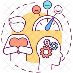 Managing thoughts, feelings and behaviors  Icon