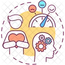 Managing thoughts, feelings and behaviors  Icon