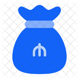 Manat Geldbeutel  Symbol