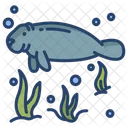 Manatee Sea Animal Animal Icon