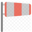 Manche A Air Meteo Direction Du Vent Icône