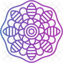 Mandala Flower Cultures Icon